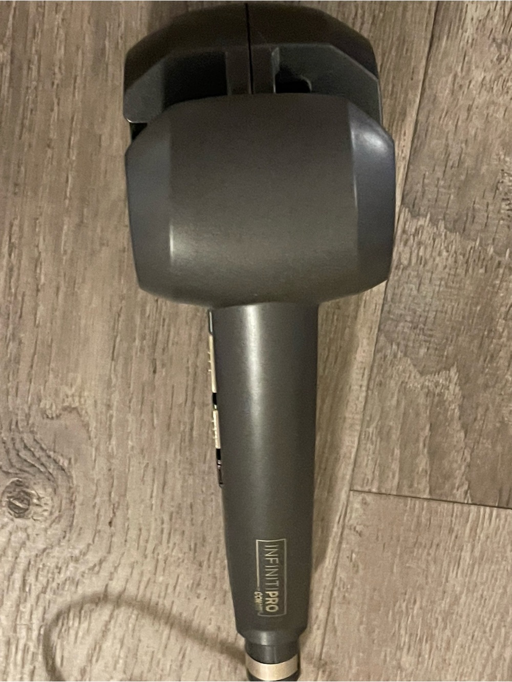 InfinitiPro Curling Wand in Dark Gray